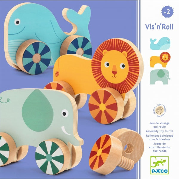 Vis n' Roll - Assembly Toy to Roll