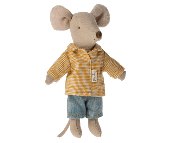 Big Brother Mouse In Box - Yellow Shirt
