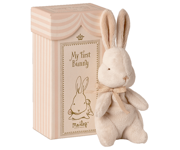 My First Bunny in Box, Dusty Rose