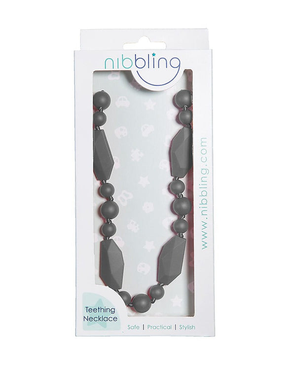 Greenwich Teething Necklace - Grey