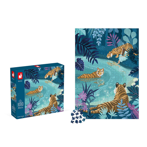 Tiger Gathering Puzzle - 1000 pieces
