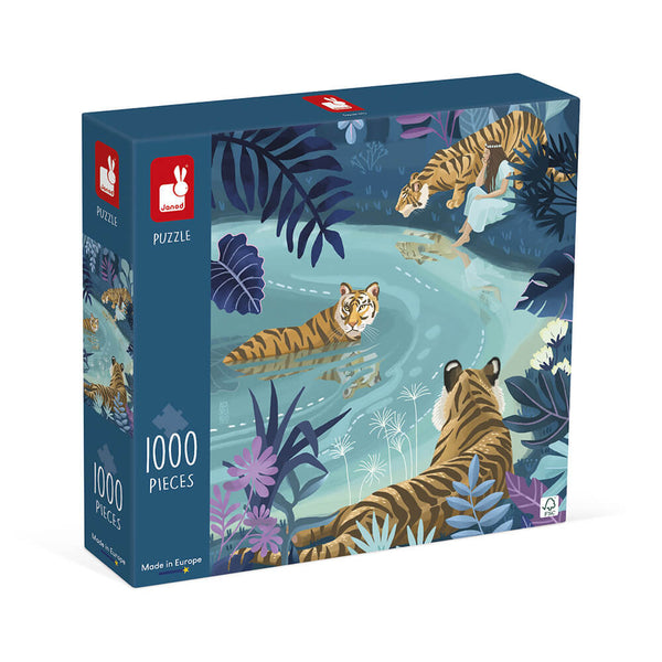 Tiger Gathering Puzzle - 1000 pieces