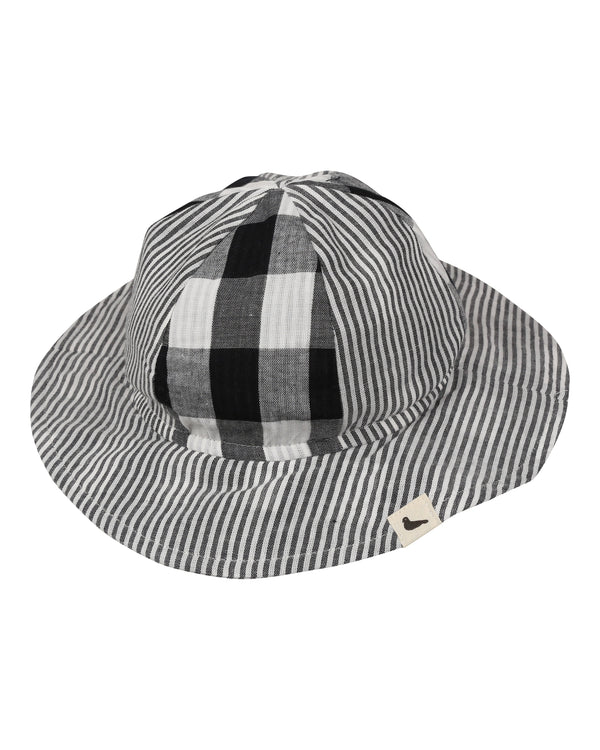 Stripe/Check Hat 0-12m